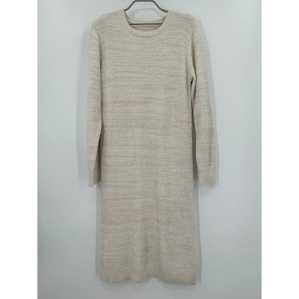 Softies Marshmallow Crew Neck Lounger Pajama Gown sz XS Heather Stone *No tag